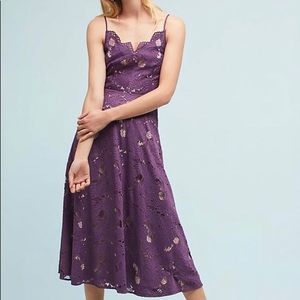 Anthropologie Moulinette Soeurs Scallop Lace Dress